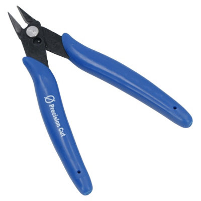 AB Tools 5In. Mini Precision Wire Cable Cutters Pliers Snips Shears Flush Angled Cut 1Pc from B&Q