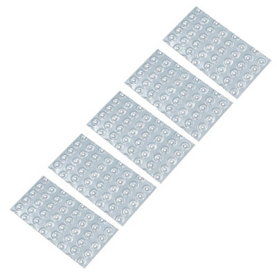 AB Tools Hand Nail Plate 100mm X 200mm Galvanised Timber Joining Connector 5Pk from B&Q
