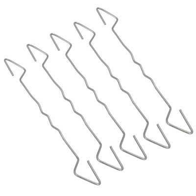 AB Tools Stainless Steel Type 4 Cavity Wall Tie 225mm 76-100mm Brick Housing 5Pk from B&Q