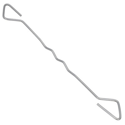 AB Tools Stainless Steel Type 4 Cavity Wall Tie 250mm 101-125mm Bricklaying Housing from B&Q