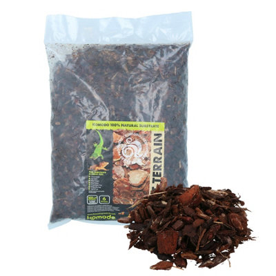 AB Tools Forest Terrain Orchid Bark Fine Chips 6L Natural Reptile Substrate For Terrariums/vivarium's from B&Q