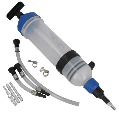 AB Tools 1.5 Litre Fluid Inspection And Transfer Syringe For Coolant Oil Antifreeze Adblue from B&Q