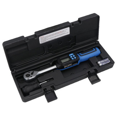 AB Tools 3/8In Drive Digital Torque Wrench Short Shank Led Buzzer 360Nm 2.244.2Ft/lbs from B&Q