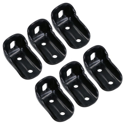B&Q -  Pressed Body Mounting Bracket For100mm Runners On Truck Trailer Chassis 6Pc