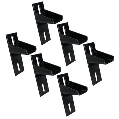B&Q -  Pedestal Body Mounting Bracket For Use On Transits Trailers Truck Chassis 6Pc