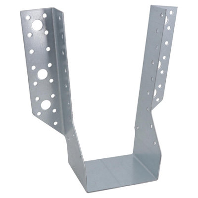 B&Q -  Multi Truss Hanger Joist Support Fixings 91mm (W) X 204mm (L) Galvanised 1Pc