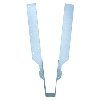AB Tools Long Leg Joist Hanger Or I-Beam Fastener Fixing Support Galv 47mm Wide 1Pc from B&Q