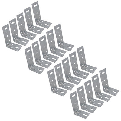 AB Tools Abl Angle Bracket Corner Fastener Reinforcing Plate 150mm X 90mm X 60mm 20Pc from B&Q