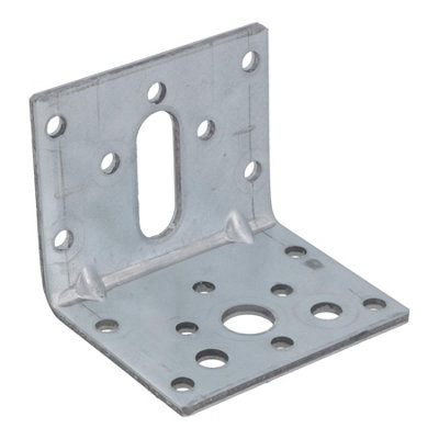 AB Tools Abl Angle Bracket Corner Fastener Reinforcing Plate 50mm X 50mm X 60mm 1Pc from B&Q