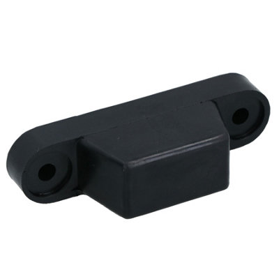 Ab Tools Black 38Mm Rubber Top Hat Standoff Buffer Bumper Pad Stop Tailboards Trailers 1Pc Size 1