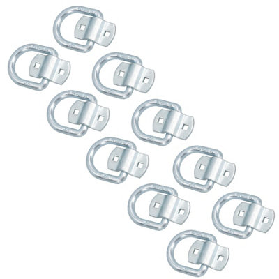 B&Q -  Bolt On Lashing Ring + Cleat Tie Down Support For Trucks Trailers 1.5 Ton Swl 10Pc