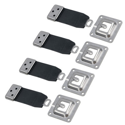 AB Tools Door Retaining Retainer Check Straps Stainless Steel For Trucks Trailers Vans 4Pc from B&Q