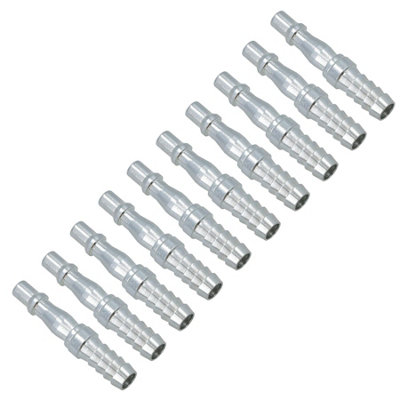AB Tools 3/8In Bsp (9.5mm) Air Hose Barb Tail With Male Pcl Type Connector Fitting 10Pc from B&Q
