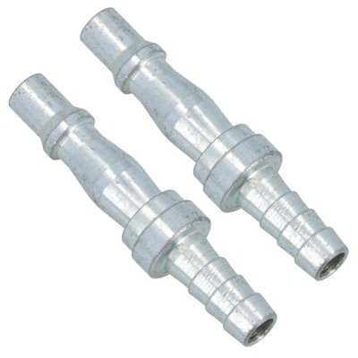 AB Tools 5/16In Bsp (7.9mm) Air Hose Barb Tail With Male Pcl Type Connector Fitting 2Pc from B&Q