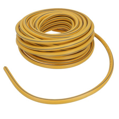AB Tools Flexible Garden Hose Pipe Reel Reinforced Watering Ultra Flex Hosepipe Pvc 30M from B&Q