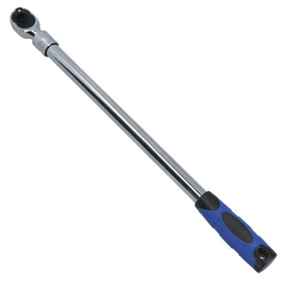 AB Tools 3/8In Drive Extendable Ratchet Socket Driver 460610mm Quick Release 72 Teeth from B&Q