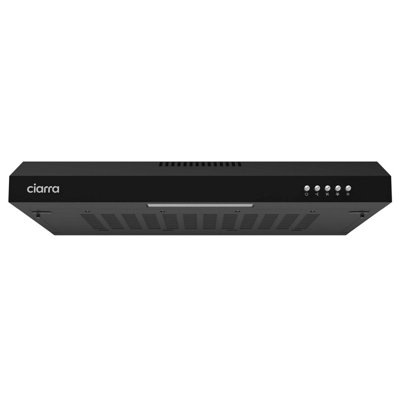 Ciarra Black Integrated Cabinet Cooker Hood 60Cm B&Q