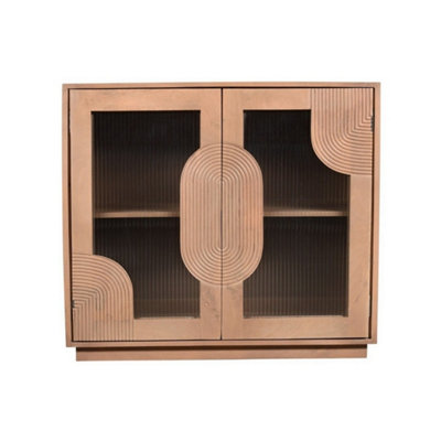 Buttercup Farm Indus Small SideboardSolid WoodenL40 X W95 X H85 CmBrown from B&Q