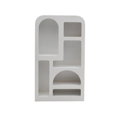 B&Q -  Geo Geo Tall Geometric BookcaseL35 X W100 X H180 CmBrown