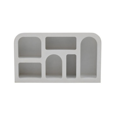 Buttercup Farm Geo Geometric Medium Sideboard/display CabinetL38 X W130 X H75 CmBrown from B&Q