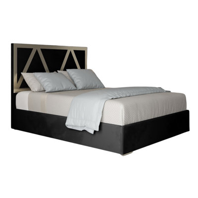  - Belgrave Upholstered Soft Velvet Metal Designer Bed Frame