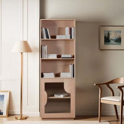 Jodhpur Handmade Solid Wooden Bookcase from B&Q