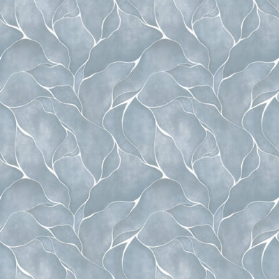 B&Q -  Eco Friendly Grey Kintsugi Wallpaper