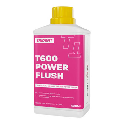 Trident Central Heating Power Flush500Ml from B&Q