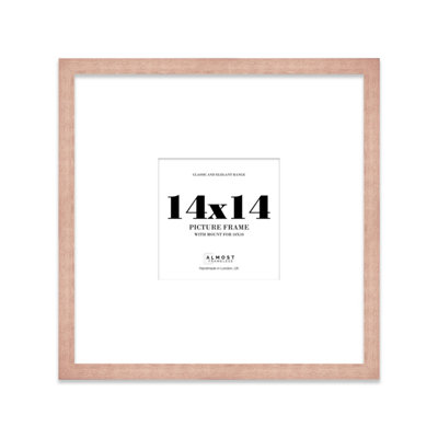 14X14" Bronze Picture Frame14X14" Square Frame With 10X10" Mount For 14X14"/10X10" Pictures Art Deco Style Room Decor1 Pack from B&Q