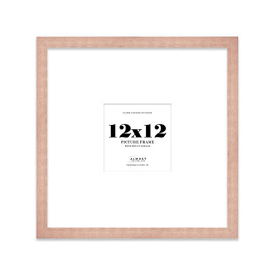 12X12" Bronze Picture Frame12X12" Square Frame With 8X8" Mount For 12X12"/8X8" Pictures Art Deco Style Room Decor1 Pack from B&Q