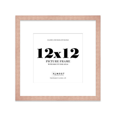 12X12" Bronze Picture Frame12X12" Square Frame With 10X10" Mount For 12X12"/10X10" Pictures Art Deco Style Room Decor1 Pack from B&Q
