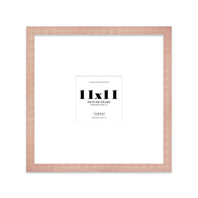 11X11" Bronze Picture Frame11X11" Square Frame With 7X7" Mount For 11X11"/7X7" Pictures Art Deco Style Room Decor1 Pack from B&Q