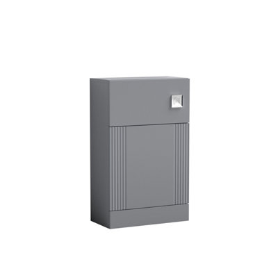 Balterley Modern Bathroom Belvide Retro Floor Standing Wc Back To Wall Toilet Unit500mmSatin Grey from B&Q