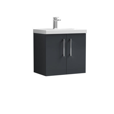 Nuie 600 Wh 2-Door Vanity & Basin 3 from B&Q