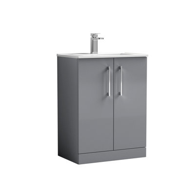 B&Q -  600 Fs 2-Door Vanity & Basin 2