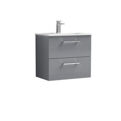 Nuie 600 Wh 2-Drawer Vanity & Basin 2 from B&Q