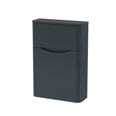 Balterley Dunwood Bathroom Floor Standing Concealed Cistern Toilet UnitDark Grey550mm from B&Q