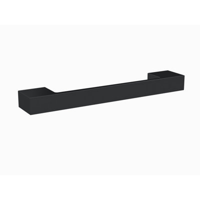 B&Q -  Furniture Handle Square D Shape Handle152mm (128mm Centres)Matt Black