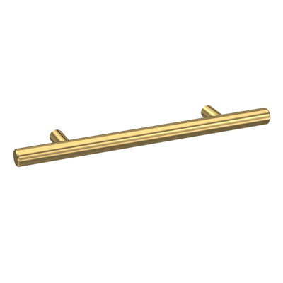 B&Q -  Bar Handle156mm (96mm Centres)Brushed Brass