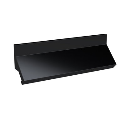 Balterley Finger Pull Handle175mm (160mm Centres)Matt Black from B&Q
