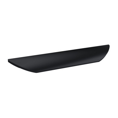 Balterley Finger Pull Handle252mm (160mm Centres)Matt Black from B&Q