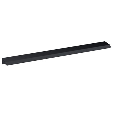 Balterley Finger Pull Handle300mm (224mm Centres)Matt Black from B&Q