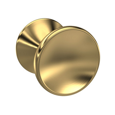 Balterley Indented Round Knob30mmBrushed Brass from B&Q