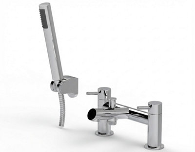B&Q -  Velora Bath Shower Mixer With Handset Premium Chrome FinishModern Stylish DesignDurable Build