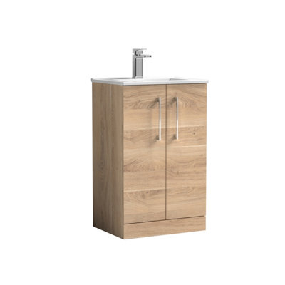 Nuie 500 Fs 2-Door Vanity & Basin 2 from B&Q
