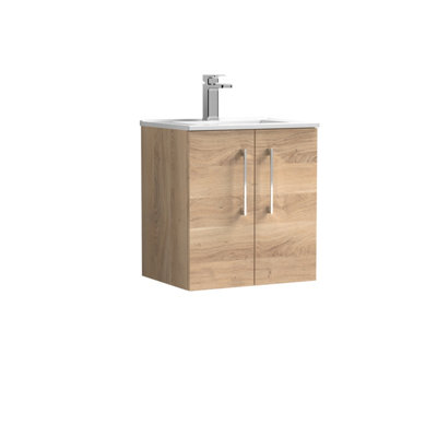 Nuie 500 Wh 2-Door Vanity & Basin 2 from B&Q