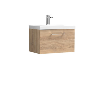 Nuie 600 Wh 1-Drawer Vanity & Basin 1 from B&Q