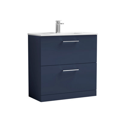 Nuie 800 Fs 2-Drawer Vanity & Basin 2 from B&Q