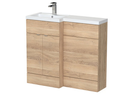 Bathroom Furniture Suite Vanity & Mirror Set Bathroom Suite with - Image 3
