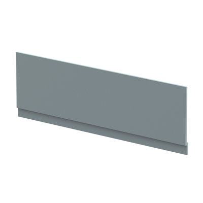 Balterley 1800mm Chartley Straight Front Bath Panel & PlinthMatt Coastal Grey from B&Q